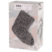 totes-toasties-faux-fur-bootie-slipper-socks---charcoal-grey-34518216