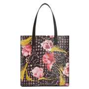 ted-baker-tullsa-floral-check-print-large-icon-tote-bag---black-34471240