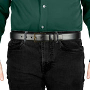 dents-gold-buckle-lined-leather-belt---black-34490495