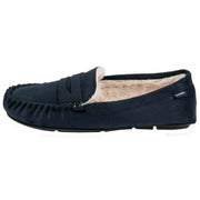 totes-toasties-suedette-moccasin-slippers---navy-34474091