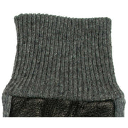 dents-harrogate-knitted-cuff-leather-gloves---black-34490414