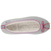 isotoner-herringbone-ballet-slippers---grey-34523143