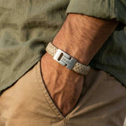 steel-barnett-harrison-thick-braided-leather-bracelet---ecru-cream-35896364