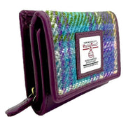 maccessori-harris-tweed-trifold-purse---purplegreen-34630462