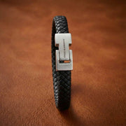 steel-barnett-archie-braided-leather-bracelet---black-35896310