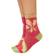 powder-delicate-tropical-ankle-socks---dark-rose-pink-34434598