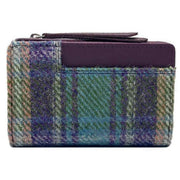 maccessori-harris-tweed-medium-zip-purse---purplegreen-34630505