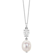 elements-gold-baroque-pearl-and-topaz-9ct-gold-pendant---silverwhite-35461126