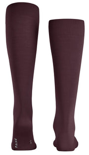 Falke Climawool Knee High Socks - Burgundy