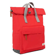 roka-canfield-b-medium-recycled-nylon-backpack---chilli-oil-red-34459451