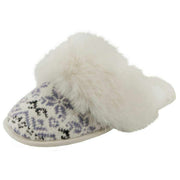 totes-toasties-fair-isle-knit-mule-slippers---blue-34475893