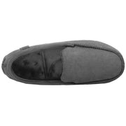 isotoner-square-patterned-smart-moccasin-slippers---grey-34523239