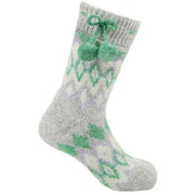 totes-toasties-fair-isle-chenille-slipper-socks---greygreenpurple-34518193