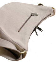 Hindbag Andrea Half Moon Bag - Jute Cream