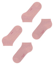 Falke Happy 2-Pack Sneaker Socks - Pink