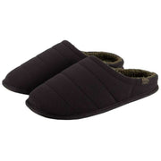isotoner-sport-quilted-mule-slippers---black-34523242