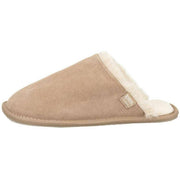 isotoner-real-suede-mule-slippers---sand-beige-34523190