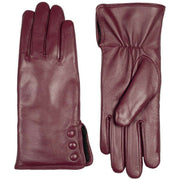 dents-agata-water-resistant-leather-gloves---damson-burgundy-34479417