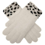 dents-spotted-feather-yarn-knitted-gloves---ivory-white-34478237