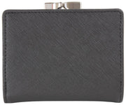 Vivienne Westwood Saffiano Small Frame Purse - Black