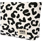 roka-maida-vale-medium-cotton-canvas-pouch---summer-leopard-whiteblack-35904699