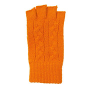 dents-fingerless-cable-knit-gloves---pumpkin-orange-34478182