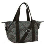 kipling-art-mini-tote-bag---geo-feathers-black-34465308