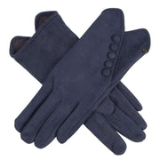 dents-buttoned-faux-suede-gloves---navy-34478023