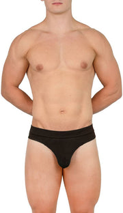 Obviously EliteMan Hipster Brief - Black