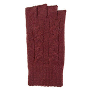 dents-fingerless-cable-knit-gloves---damson-burgundy-34478203