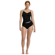 hanro-cotton-seamless-v-neck-spaghetti-top---black-35927986