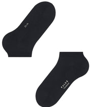 Falke Climawool Sneaker Socks - Black