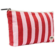 roka-maida-vale-medium-cotton-canvas-pouch---strawberry-pink-stripewhite-35904688