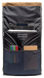 Lefrik Lars Roll Ripstop Backpack - Toffee Brown