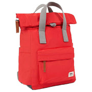 roka-canfield-b-small-recycled-nylon-backpack---chilli-oil-red-34459340