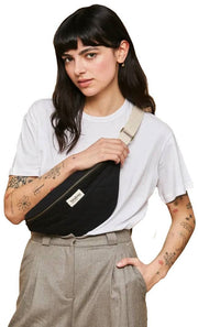 Hindbag Olivia Quilted Bum Bag - Black