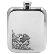 english-pewter-company-6oz-corner-thistle-purse-flask---silver-34472685