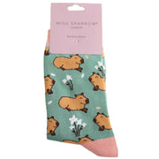 miss-sparrow-london-cute-capybara-bamboo-socks---green-34596321