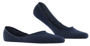 Falke Step Medium Cut No Show Box Socks - Dark Navy