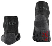 Falke TK2 Explore Short Socks - Asphalt Mel Grey