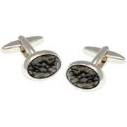 david-van-hagen-snowflake-oval-cufflinks---blackgreysilver-34497215