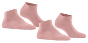 Falke Happy 2-Pack Sneaker Socks - Pink