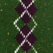 dents-argyle-marl-yarn-knitted-gloves---emerald-greenamethyst-purple-34478123
