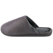 isotoner-square-patterned-smart-mule-slippers---grey-34523226