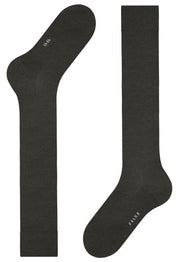 Falke Climawool Knee High Socks - Anthra Mel Grey