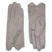 dents-buttoned-faux-suede-gloves---dove-grey-34478031
