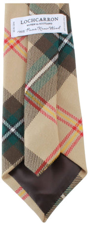 Locharron of Scotland Reiver Saskatchewan Tartan Tie - Beige/Black/Red