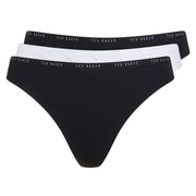 ted-baker-indie-3-pack-embossed-no-show-thongs---black-34536584