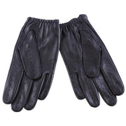 Dents Delta Leather Driving Gloves - Black