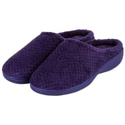 isotoner-popcorn-terry-mule-slippers---navy-34523074